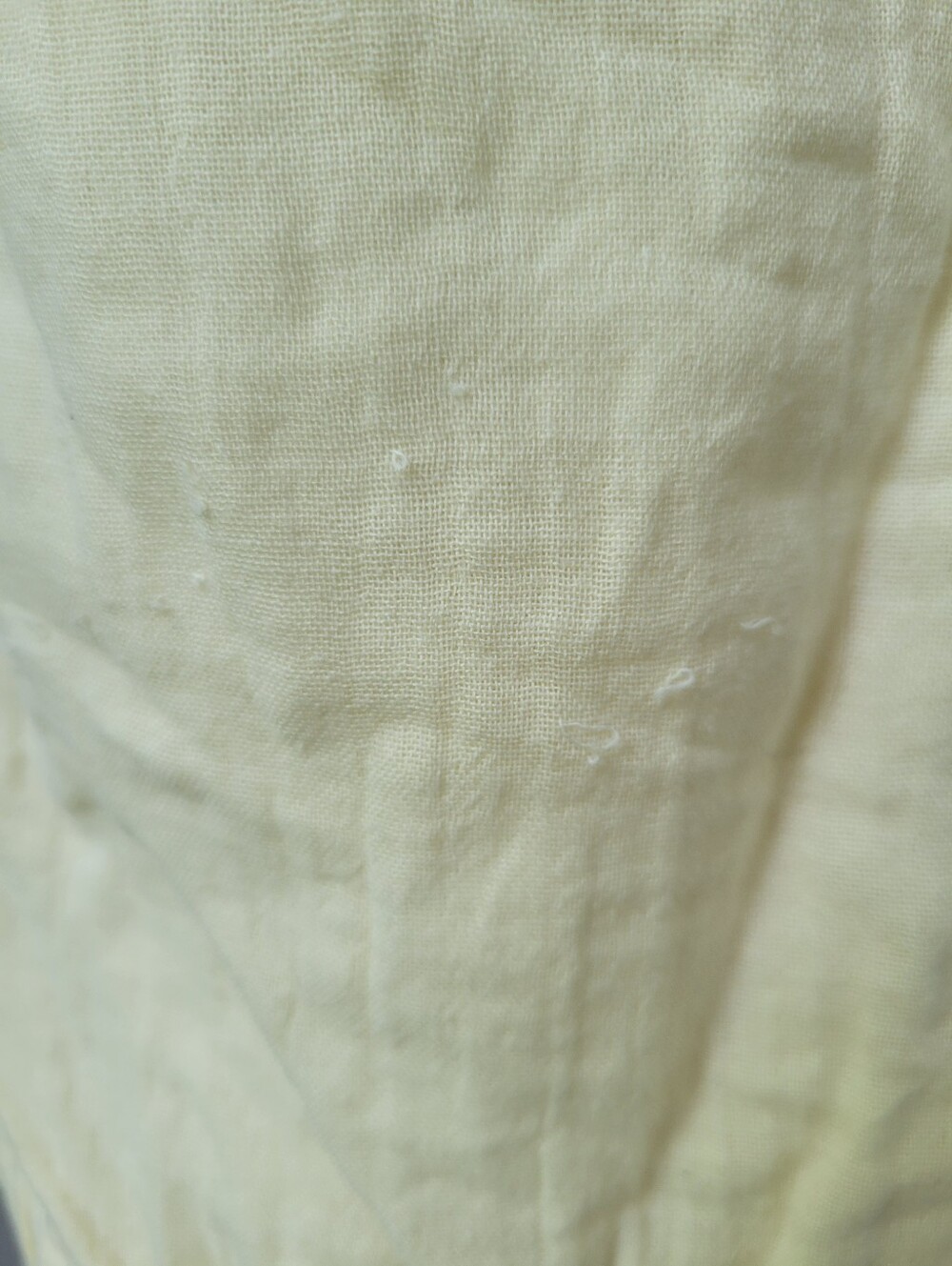 Pact Coastal Double Gauze Bubble Hem Top Butter Yellow M - Picture 13 of 13